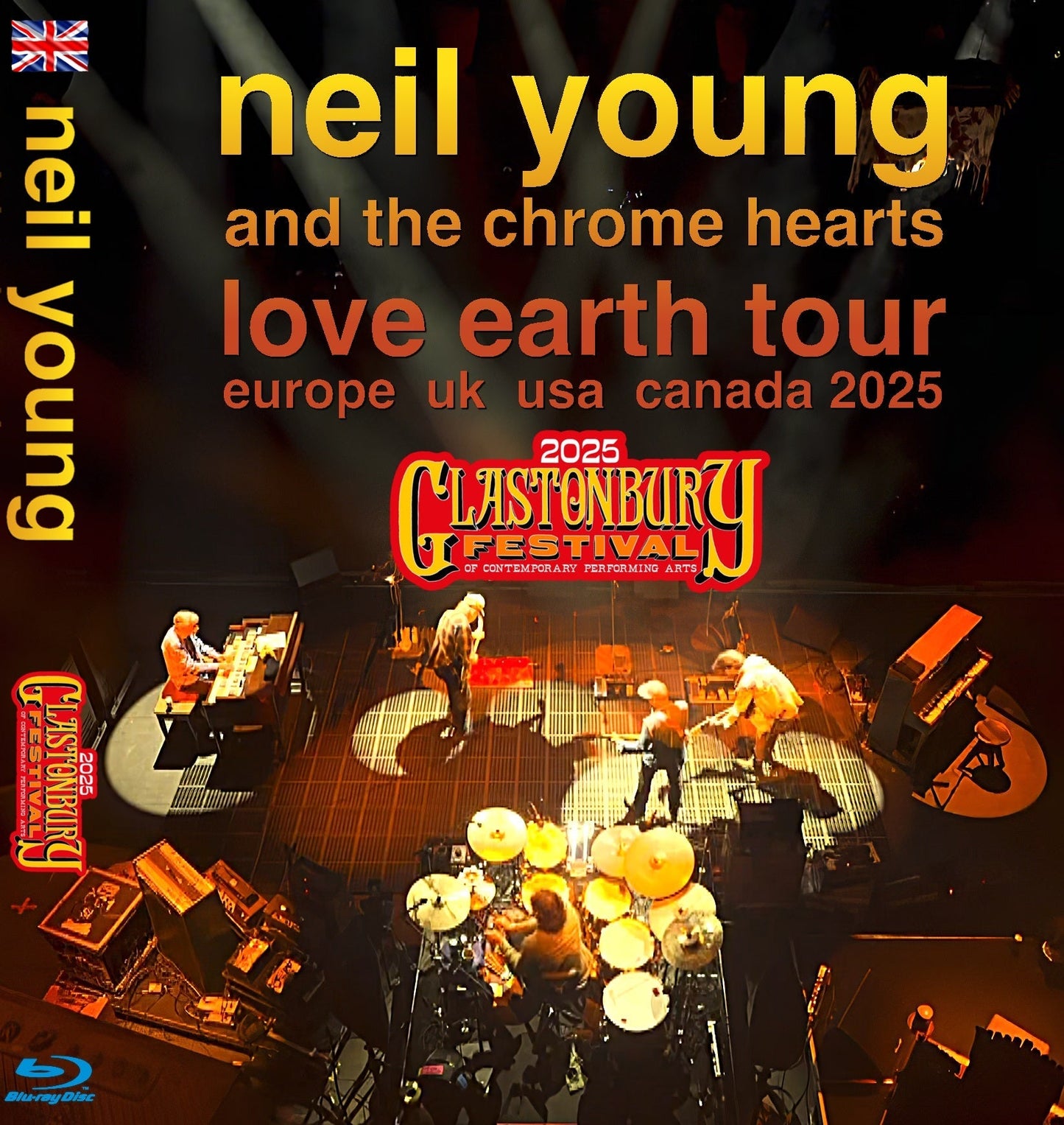 Neil Young and the Chrome Hearts / Love Earth World Tour 2025 PRO SHOT (1BDR)
