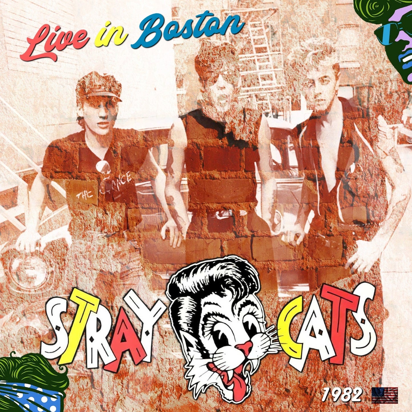 STRAY CATS / US Tour 1982 Live In Boston (1CDR)