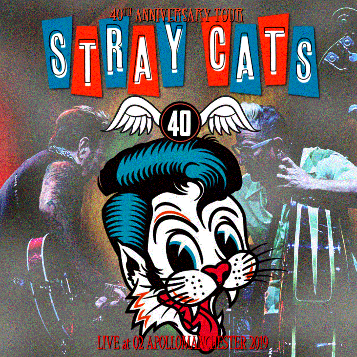 Stray Cats / 40th Anniversary Tour 2019 O2 Apollo Manchester (2CDR)