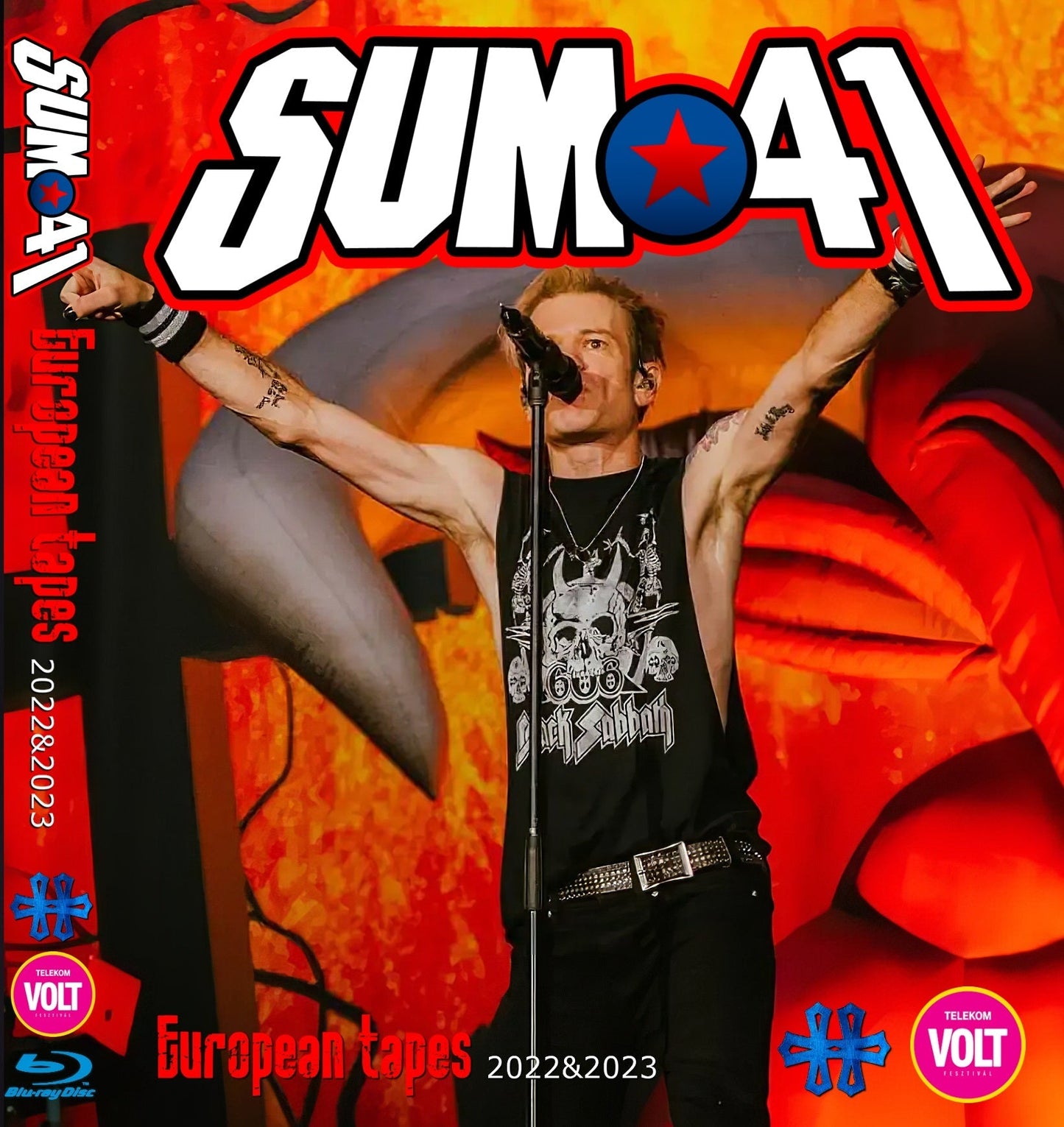 Sum 41 / European tapes 2022&2023 PRO-SHOT (1BDR)