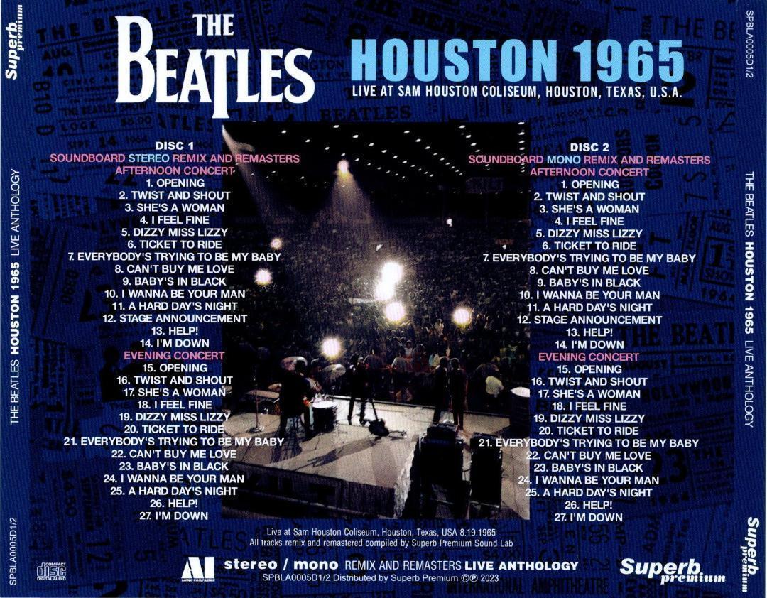 THE BEATLES / STEREO MONO REMIX AND REMASTERS LIVE ANTHOLOGY AI - AUDIO COMPANION (8CDSet)