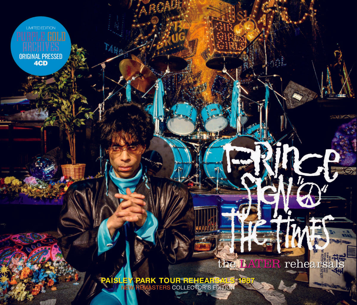Prince Sign O The Times The Later Rehearsals 4CD Paisley Park Tour Rehearsals 1987