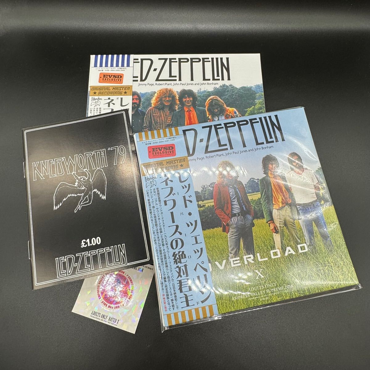 LED ZEPPELIN / OVERLOAD Knebworth 1979 (3CD BOX) Empress Valley