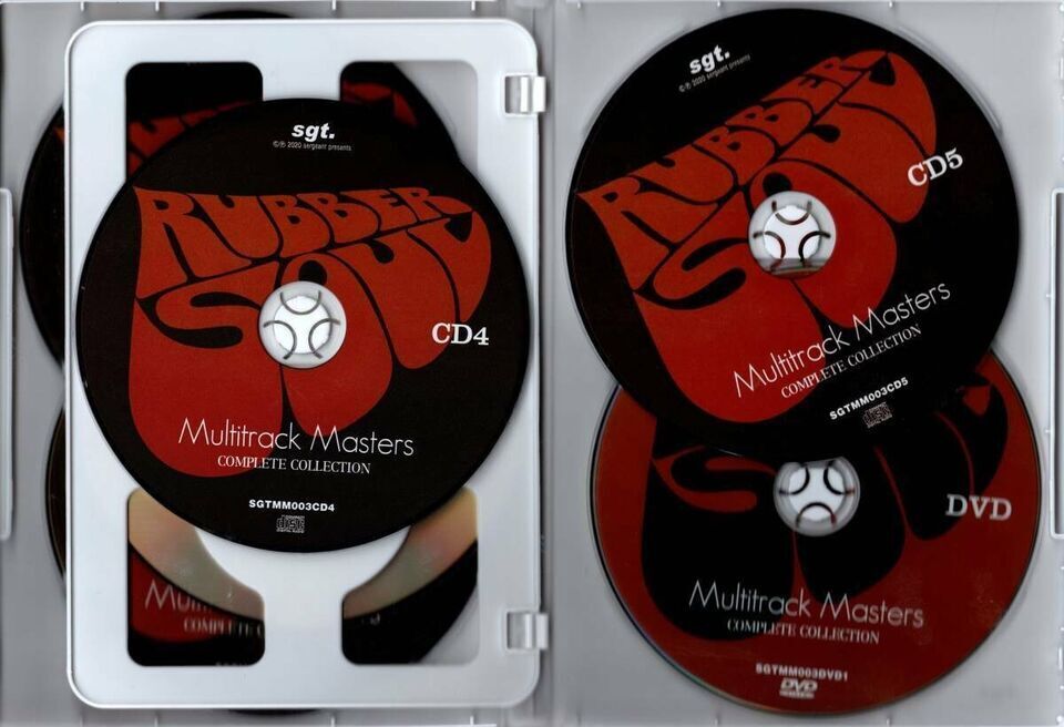 The Beatles / Rubber Soul Special Collector's Edition MULTITRACK MASTERS COMPLETE (5CD+1DVD) Set