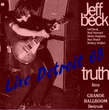 JEFF BECK GROUP / Us Tour1968 Detroit GRANDE BALLROOM (1CDR)