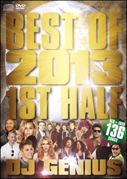 DJ GENIUS / BEST OF 2013 1ST HALF (MIX CD＋DVD)