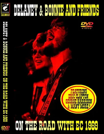 DELANEY & BONNIE AND FRIENDS / ON THE ROAD WITH EC 1969 (1DVDR)
