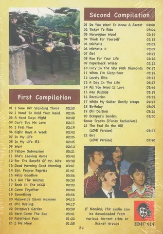 THE BEATLES / UNCOVERED! 45 TRACKS (2CD) 24 page booklet TMOQ Gazette