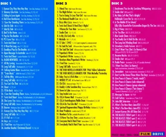 THE BEATLES / VINYL TO THE CORE UPGRADE VERSIONS (3CD)
