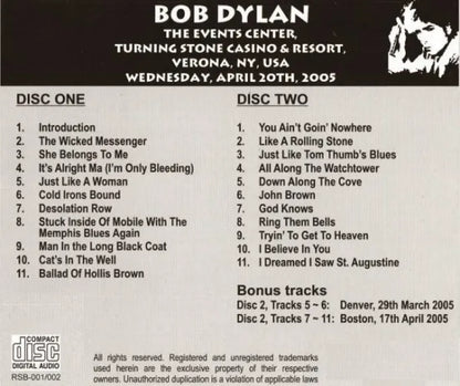 BOB DYLAN / BEGINNING OF A LEGEND (2CDR)