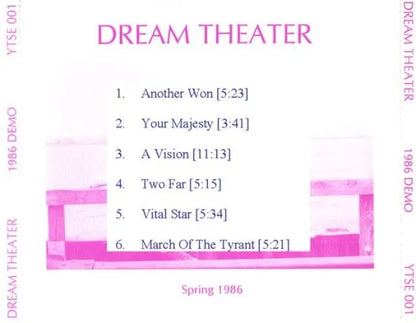 DREAM THEATER / 1986 DEMO (1CDR)
