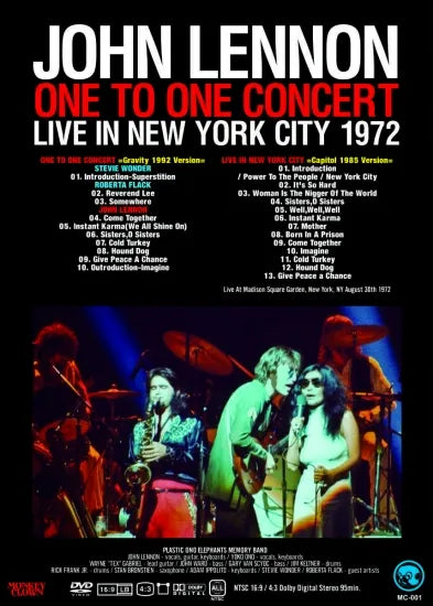 JOHN LENNON / ONE TO ONE CONCERT (1DVD)