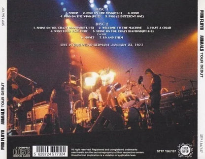 Pink Floyd / Animals Tour Debut (2CD) 1977 January 23 Germany Dortmund