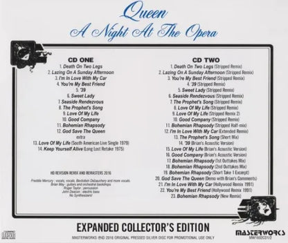 QUEEN / A NIGHT  AT THE OPERA EXPANDED COLLECTOR'S EDITION (2CD)
