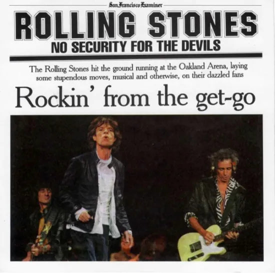 THE ROLLING STONES / NO SECURITY FOR THE DEVIL (2CD)