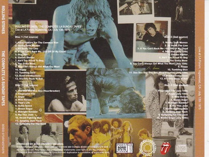 THE ROLLING STONES / THE COMPLETE LA SUNDAY TAPES (4CD)