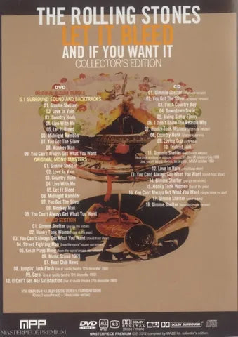 The Rolling Stones / Let It Bleed And If You Want It (1CD+1DVD)