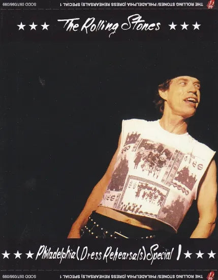 THE ROLLING STONES / PHILADELPHIA DRESS REHEARSALS SPECIAL 1 (3CD)