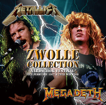 METALLICA/MEGADETH / ZWOLLE COLLECTION STEREO SOUNDBOARD (2CDR)