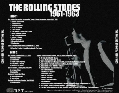 THE ROLLING STONES / 1961-1963 (2CDR)