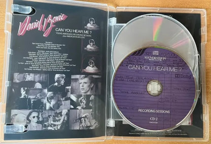 David Bowie / Can You Hear Me? 1974-1975 YOUNG AMERICANS RECORDING SESSIONS plus AMERICAN YEARS DVD (2CD+1DVD)