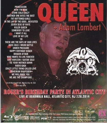 Queen + Adam Lambert  /Roger's Birthday Party in Atlantic City (1BDR)