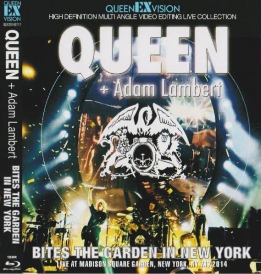 QUEEN+ADAM LAMBERT / Bites The Garden In New York (1BDR)