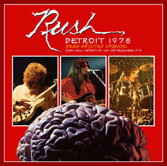 RUSH / DETROIT 1978 SPEED ADJUSTED UPGRADE STEREO SOUNDBOARD (2CDR)