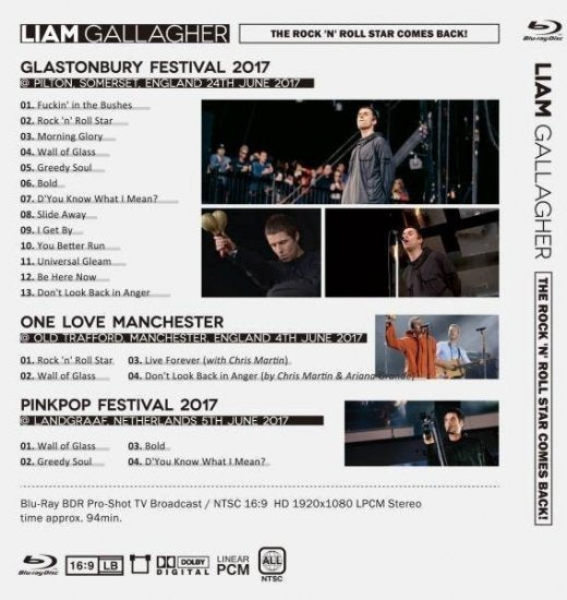 LIAM GALLAGHER / THE ROCK'N'ROLL STAR COMES BACK (1BDR)