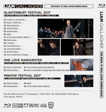 LIAM GALLAGHER / THE ROCK'N'ROLL STAR COMES BACK (1BDR)