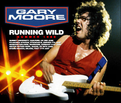 GARY MOORE / RUNNING WILD SUMMER 1986 (4CDR)