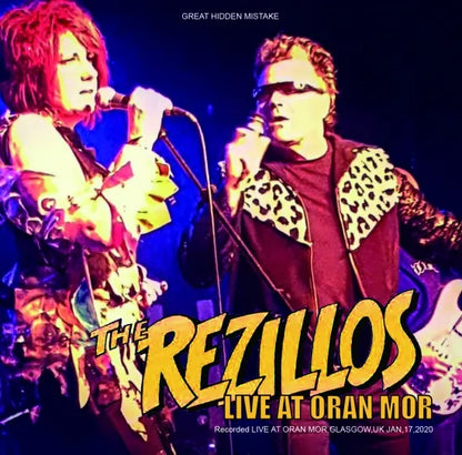 THE REZILLOS / LIVE AT ORAN MOR (1CDR)