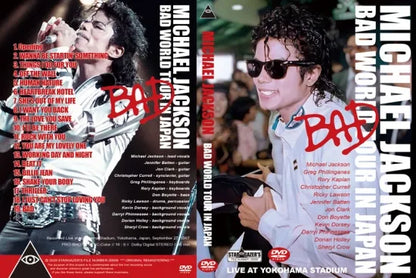 MICHAEL JACKSON / BAD WORLD TOUR IN JAPAN PRO-SHOT (1DVDR)
