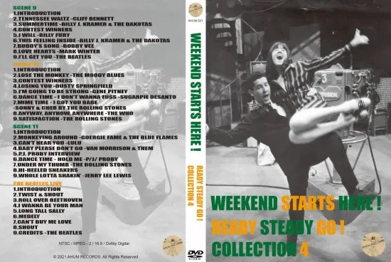 V.A / WEEKEND STARTS HERE! READY STEADY GO! COLLECTION 4 (1DVDR)