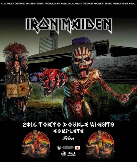 IRON MAIDEN / 2016 TOKYO DOUBLE NIGHTS COMPLETE FILM (2BDR)