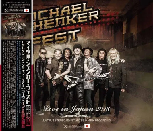 MICHAEL SCHENKER FEST / LIVE IN SAPPORO & SENDAI 2018 Definitive Edition (4CD)