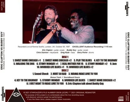 BUDDY GUY VS ERIC CLAPTON / RONNIE SCOTT'S SESSIONS 1987 (2CDR)