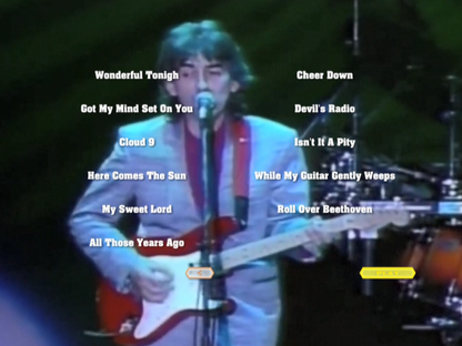 GEORGE HARRISON with ERIC CLAPTON & HIS BAND / Tokyo Last Night (1DVDR)