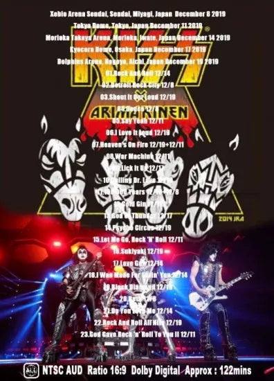 KISS / Japan Tour 2019 (1DVDR)