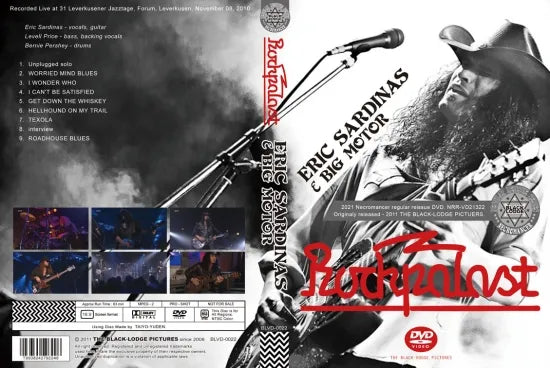 ERIC SARDINAS & BIG MOTOR / ROCKPALAST 2010 PRO-SHOT (1DVDR)