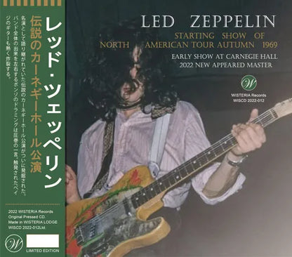 LED ZEPPELIN / STARTING SHOW OF NORTH AMERICAN TOUR AUTUMN 1969 (1CD)