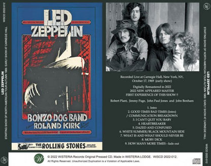 LED ZEPPELIN / STARTING SHOW OF NORTH AMERICAN TOUR (1CD)