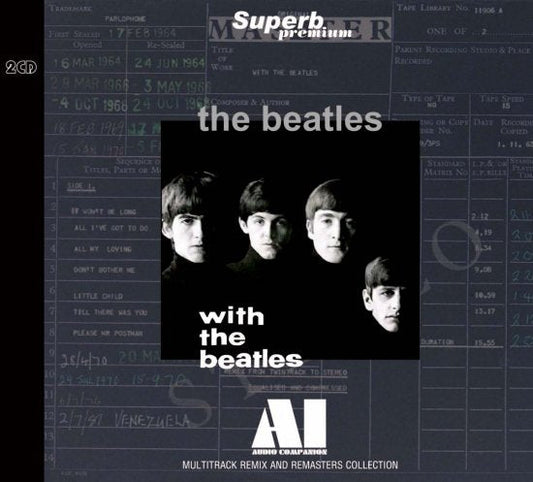THE BEATLES / WITH THE BEATLES AI AUDIO COMPANION MULTITRACK REMIX AND REMASTERS COLLECTION(2CD)