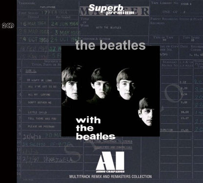 THE BEATLES / PLEASE PLEASE ME & WITH THE BEATLES AI AUDIO COMPANION 2 Set (2CD+2CD)