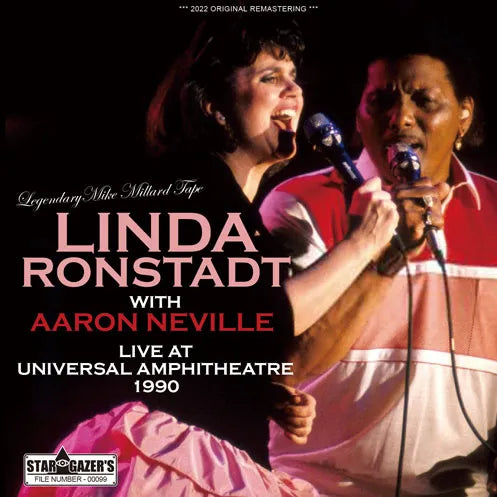 LINDA RONSTADT / LEGENDARY MIKE MILLARD TAPE LIVE AT UNIVERSAL AMPHITHEATRE 1990 (2CDR)