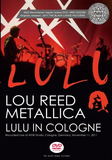 LOU REED / METALLICA / LULU IN COLOGNE PRO-SHOT (1DVDR)