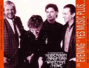 ANDERSON, BRUFORD, WAKEMAN, HOWE / AN EVENING OF TES MUSIC PLUS… (CD)