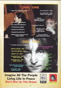 John Lennon / The 1980 Video Collection (2DVD) Booklet HMC TMOQ Gazette