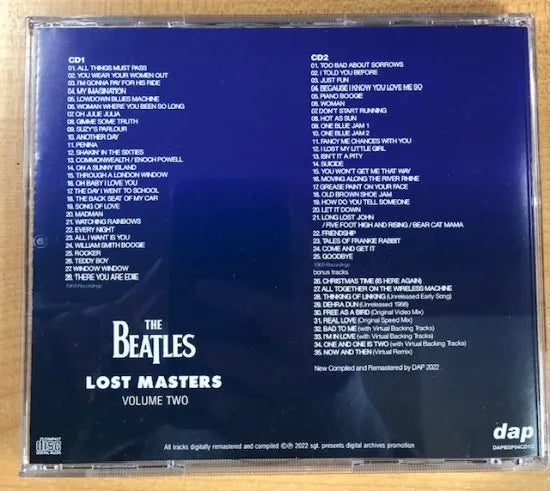 THE BEATLES / LOST MASTERS VOLUME TWO  (2CD)