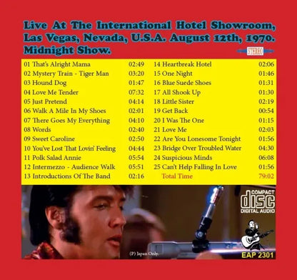 ELVIS PRESLEY / THE KING OF ROCK & ROLL ROCKIN’ AT MIDNIGHT (1CD)
